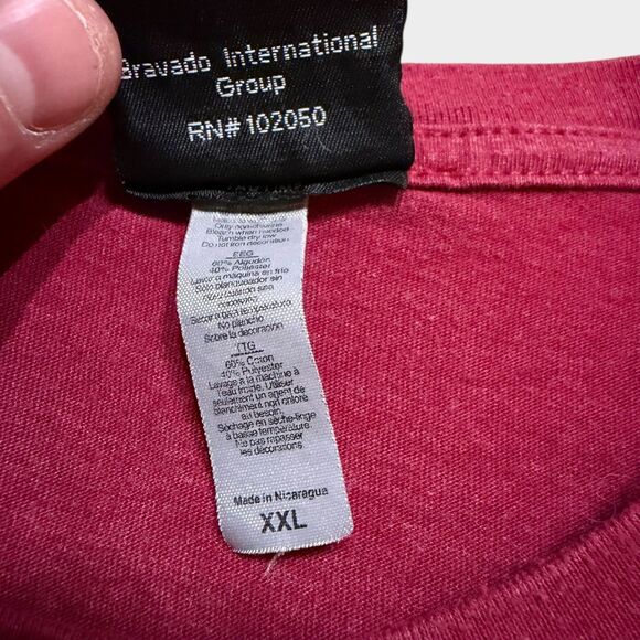 Harley Davidson T-Shirt Men 2XL Sedona Arizona Graphic Biker Tee Maroon Red - Picture 10 of 12